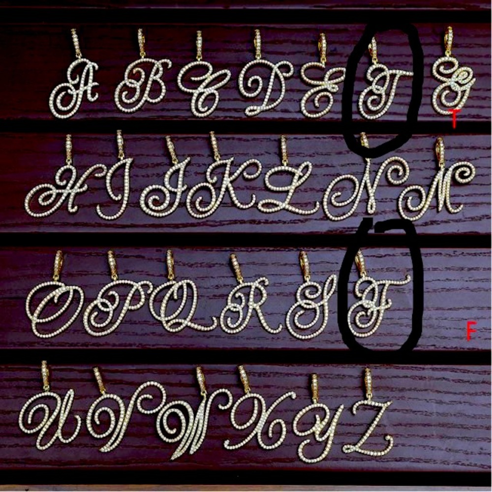 Initial Necklaces